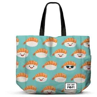 Karactermania Oh My Pop! Nigiri Tragetasche Polyester Türkis