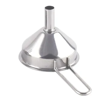 Edelstahltrichter, Küchentrichter Set Aus Edelstahl, Kleine Metalltrichter Zum Befüllen Von Flaschen, Schnapsflasche, Klei-ner Trichter, Hängender Küchentrichter, Lebensmittelechter Öl-Einfülltrichter