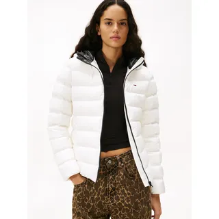 Tommy Hilfiger Tommy Jeans Tjw Slim Hood Prnt Down Jckt Ext Dw0dw21617 Pufferjacke, White (ecru), L EU - L