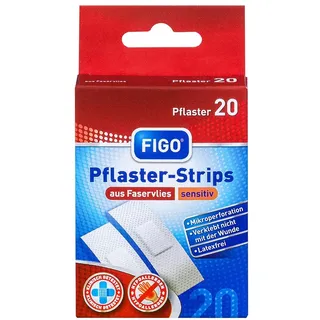 S+H Pharmavertrieb GmbH FIGO Pflaster-Strips aus Faservlies sensitiv 20 st