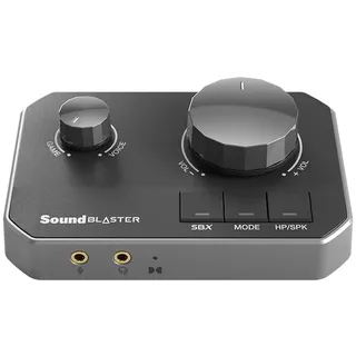 Creative Labs Sound Blaster G8 - Hi-Res Gaming USB DAC mit dualem USB-Audiomixing und vollständig anpassbarer Acoustic Engine und 10-Band-Equalizer