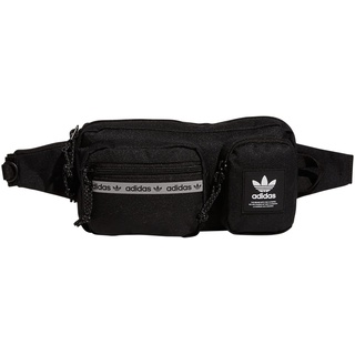 adidas Originals Unisex Originals Rectangle Crossbody Bag Umhängetasche, Schwarz/Weiß - Einheitsgröße
