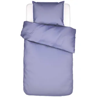Essenza Uni Baumwolle Lila 155 x 220 cm + 80 x 80 cm