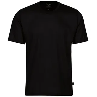 TRIGEMA T-Shirt schwarz XL
