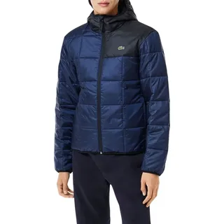 Lacoste Padded Steppjacke mit Kapuze für Herren - Blau - 52
