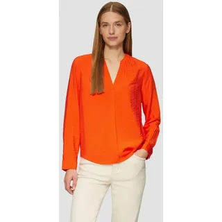 s.Oliver Strukturierte Bluse orange 42