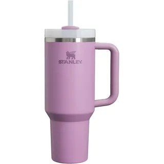 STANLEY 1913 Quencher H2.0 Flowstate Trinkflasche Mit Strohhalm 1.2L - Thermobecher Kühlt Bis 11 Stunden, 48 Stunden Eisgekühlt - Thermosflasche BPA Frei Edelstahl - Lilac