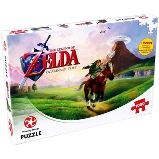 Winning Moves - Puzzle (1000 Teile) - Zelda Ocarina of Time - Zelda Merchandise - Alter 14+