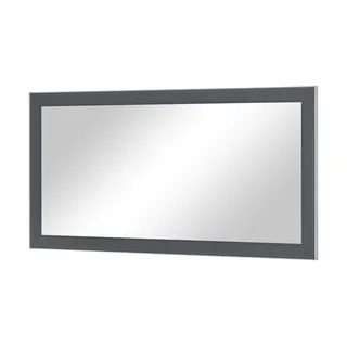 Spiegel  Duna , grau , Glas , Aluminium, Holzwerkstoff , Maße (cm): B: 120 H: 60 T: 3