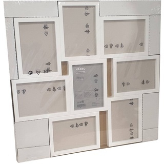 Ikea VAXBO Collage-Rahmen für 8 Fotos, Weiß, 13 x 18 cm