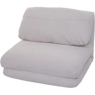 Mendler Schlafcouch Stoff 2-Sitzer Beige