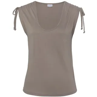 LASCANA Strandtop Taupe 32/34
