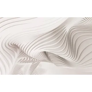 PAPERMOON Fototapete "Abstrakt 3D Effekt" Tapeten Gr. B/L: 3,50 m x 2,60 m, Bahnen: 7 St., bunt Fototapeten