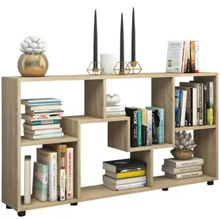 VCM Pintal Raumteiler 117 x 20 x 62 cm Braun