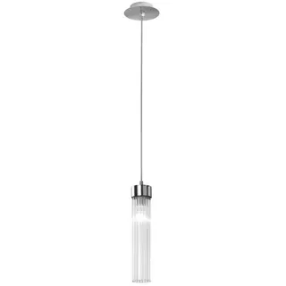 Kolarz 6009.30150 - Kronleuchter an Schnur RAGGIO 1xE14/25W/230V silber - Silber