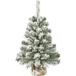 Schneebedeckter Weihnachtsbaum Für Den Innenbereich – 60 Cm