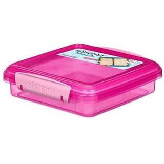 SANDWICH BOX LUNCH 450ML - Pink