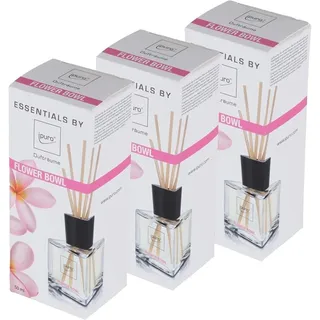 Essentials by ipuro Flower Bowl 50ml Raumduft (3er Pack)