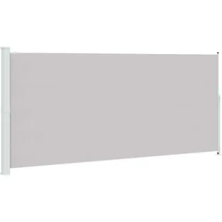vidaXL Seitenmarkise 220 x 500 cm Grau Polyester