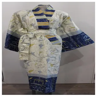 BASSETTI Kimono Oplontis Blau S-M