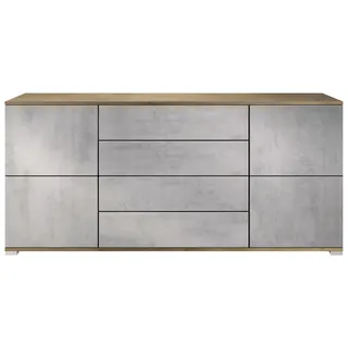 SIDEBOARD Rova Beton Oxid Optik