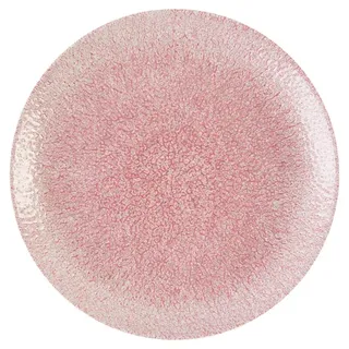 Churchill Raku Pink Quartz Teller Flach Coup 16,5cm