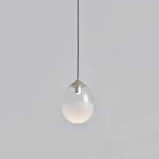 MODEBHD Weiße Glas-Pendelleuchte, Tropfenlichter, Wassertropfen-Wandleuchte, nordische Einfachheit, Hängelampe, Kleiner Kronleuchter, Küchenleuchten, Decke für Schulhaus, Schlafzimmer, Hängeleuchte