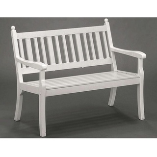BLOME Gartenbank »Hohenzollern«, 3-Sitzer, BxTxH: 160 x 69 x 88 cm - weiss