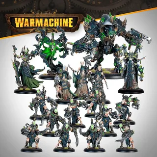 steamforged games/privateer press Warmachine: Cryx Necrofactorium Core Expansion
