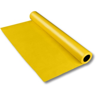 1x LDPE-Folie Dekofolie Tischdecke gelb opak 2300mm x 50m 100my
