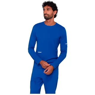 Mammut Eiger Nordwand Fl Langarm-t-shirt - Eiger Blue - L