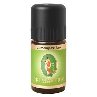Primavera Duftöl Lemongrass bio, Kreativität und Abwehrkräfte, für Duftlampen, 5 ml