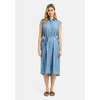 Milano Italy Sommerkleid mit Taschen blau 34