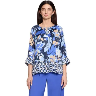 Betty Barclay Schlupfbluse mit Blumenprint Blau 40