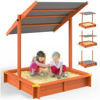Spielwerk® Sandkasten Sami 120 x 120 cm 