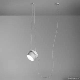 Flos Aim 1-flg. 24 cm weiß Aluminium