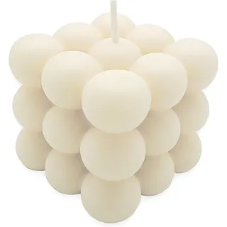 candlery. - Bubble Candle – Vegane & Nachhaltige Design-Kerzen aus Rapswachs – Handmade in Germany - Kerzenmanufakur aus dem Münsterland (Creme, 1)
