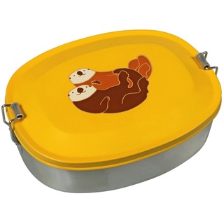 Capventure Lunchbox Brotdose Lunchbox Brotbox Kinder Edelstahl Motiv Tiere The Zoo Motiv: