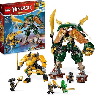 LEGO® Konstruktions-Spielset Ninjago - Lloyds und Arins Training-Mechs Ninja-Spielzeug (71794), (764 St)