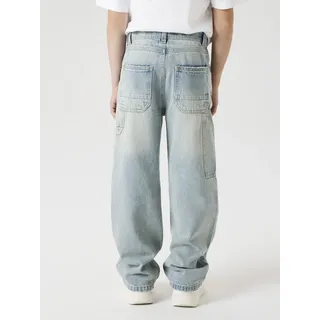 NAME IT Jeans Straight Fit Blau/Silber 152
