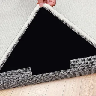 Teppich Antirutschunterlage, 8Stück Antirutschmatte für Teppich, Baum Rutschmatte for Teppichboden Waschbarer Wiederverwendbarer, Anti-Rutsch Pads Rug Gripper Teppichunterlage