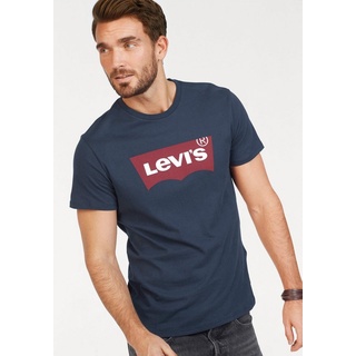 Levi's® T-Shirt Batwing Logo Tee mit Logo-Front-Print blau XXL