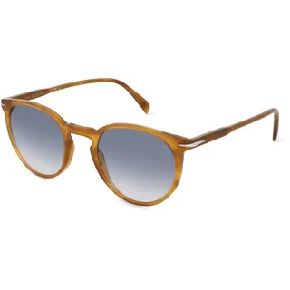 David Beckham DB 1139/S Herren-Sonnenbrille Vollrand Panto Acetat-Gestell, gelb