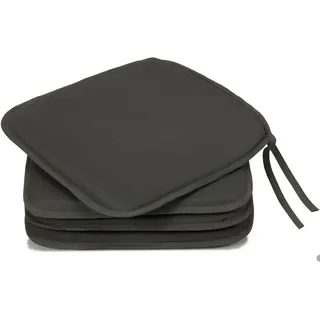 ZOLLNER Stuhlkissen BELO 38 x 38 cm Grau
