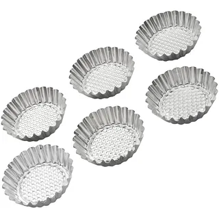 Pedrini Set Mit 6 Förmchen Für Süßigkeiten Lillo Aus Edelstahl Ø 9,5 Cm