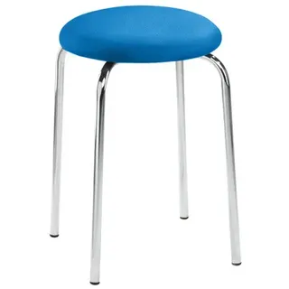 Mayer Sitzmöbel Hocker 1134 Kunstleder Blau