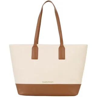 Valentino Atena Shopper Polyurethan Beige/Braun