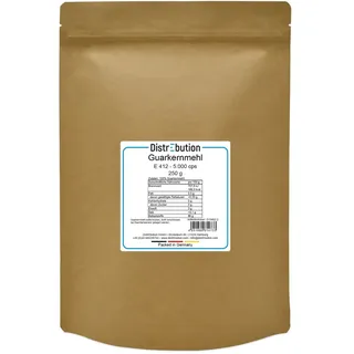 Guar Gum Vegan | Guarkernmehl 250g | E412 Verdickungsmittel 5000 CPS
