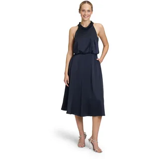 Vera Mont Cocktailkleid mit Neckholder, Dunkelblau, 40