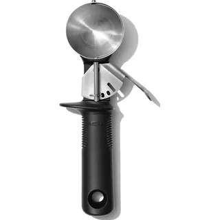 Oxo Eisportionierer Edelstahl schwarz